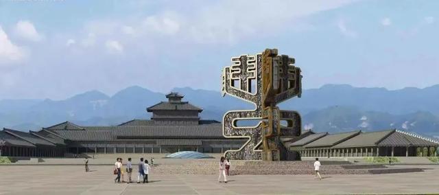 周原博物院擴(kuò)建，工程建設(shè)建筑面積80500平方米