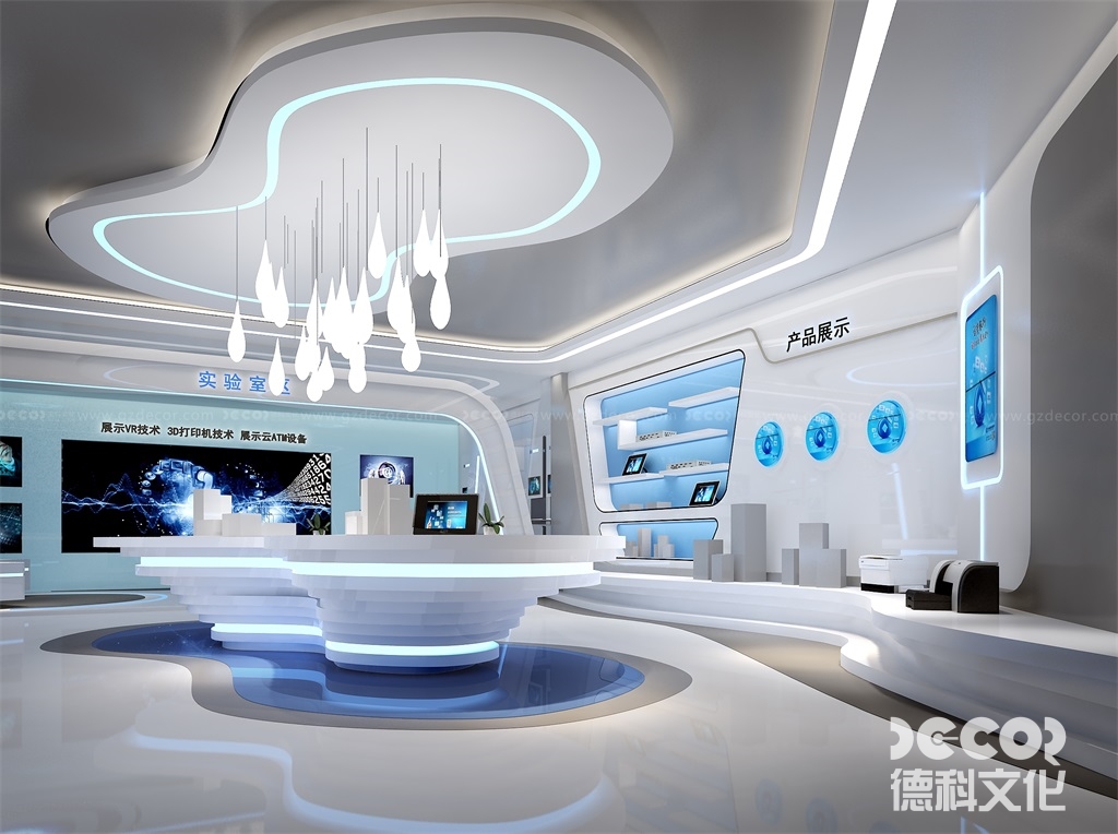 在科技展廳設(shè)計(jì)中，如何保護(hù)展品免受損壞和盜竊