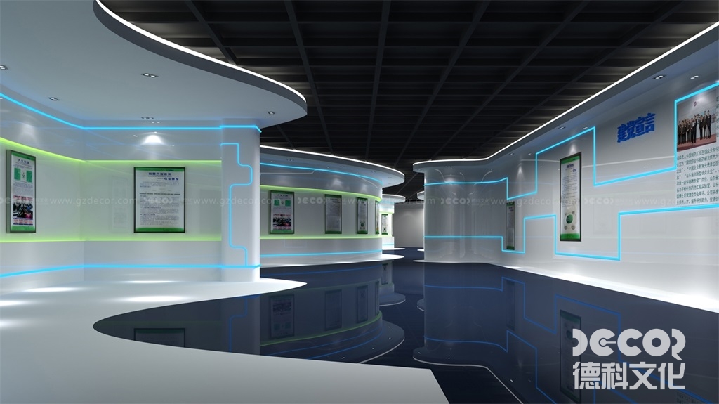 如何出展覽館設(shè)計平面圖？