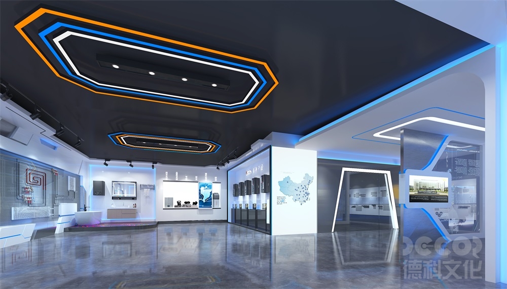 電器展館裝修中如何運用展示柜和展示架展示產(chǎn)品的不同系列和型號？